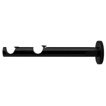 ***Wspornik NEO 19/19mm ścienny czarny - 1szt.