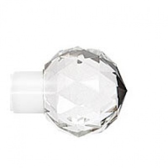 ***Zakończenia BELUNA CRYSTAL  19mm biały - 2szt.