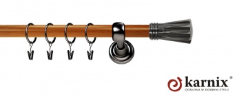 Karnisz Metalowy Prestige 25mm Matrix Antracyt - calvados