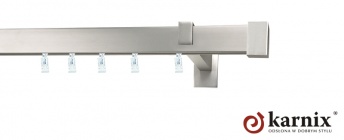 Karnisz Apartamentowy AVENO 31x13mm Loreto Chrom mat