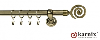 Karnisze Metalowe Rzymskie 19mm Cento antyk mosiądz