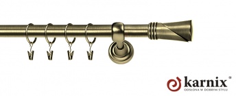 Karnisze Metalowe Rzymskie 19mm Loca antyk mosiądz