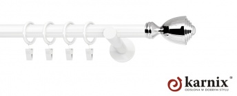Karnisz nowoczesny NEO 19mm Avanti biały