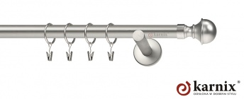 Karnisz nowoczesny NEO 19mm Bella chrom mat