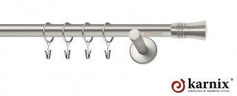 Karnisz nowoczesny NEO 19mm Capri chrom mat