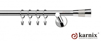 Karnisz nowoczesny NEO 19mm Doris INOX