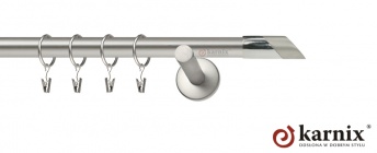 Karnisz nowoczesny NEO 19mm Falko chrom mat