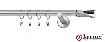 Karnisz nowoczesny NEO 19mm Loca chrom mat