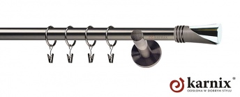 Karnisz nowoczesny NEO 19mm Loca antracyt