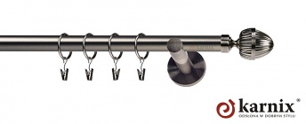 Karnisz nowoczesny NEO 19mm Milano antracyt