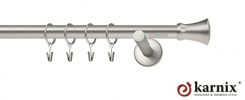 Karnisz nowoczesny NEO 19mm Monaco chrom mat