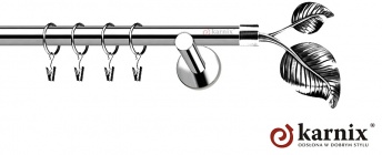 Karnisz nowoczesny NEO 19mm Sorento INOX