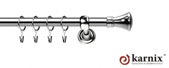 Karnisze Metalowe Rzymskie 25mm Liberrty INOX