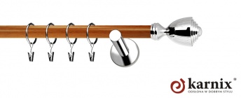 Karnisze Nowoczesne NEO Prestige 19mm Avanti INOX - calvados