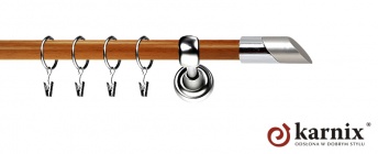 Karnisz Metalowy Prestige 19mm Falko INOX - calvados