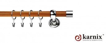 Karnisz Metalowy Prestige 19mm Luna INOX - calvados