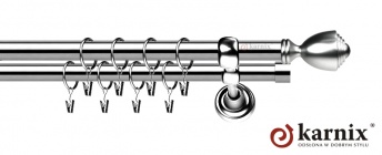 Karnisze Metalowe Rzymskie 19/19mm Avanti INOX