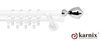 Karnisz nowoczesny NEO 19/19mm Avanti biały