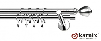 Karnisz nowoczesny NEO 19/19mm Avanti INOX