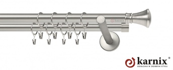 Karnisz nowoczesny NEO 19/19mm Liberty chrom mat