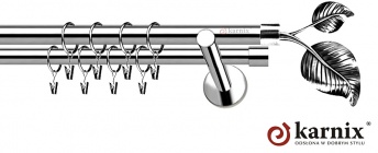 Karnisz nowoczesny NEO 19/19mm Sorento INOX