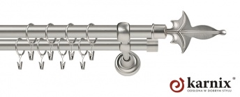 Karnisze Metalowe Rzymskie 25/25mm Miecz chrom mat