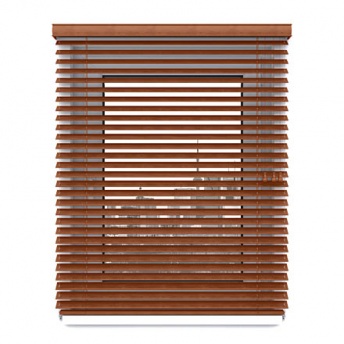 Żaluzje Drewniane 50mm - Larice (dąb złoty)