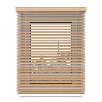 Żaluzje Drewniane 50mm - Pudding