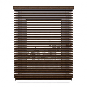 Żaluzje Drewniane 50mm - Wenge