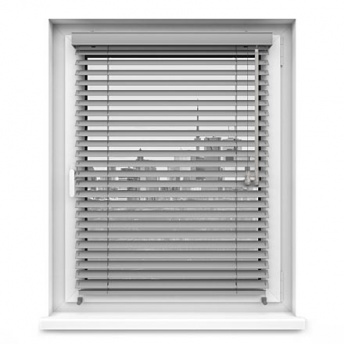 Żaluzje Drewniane 25mm - Gris