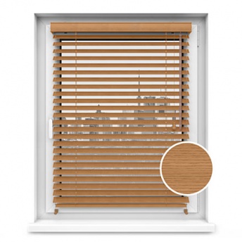 Żaluzje Aluminiowe 25mm PREMIUM - Oak